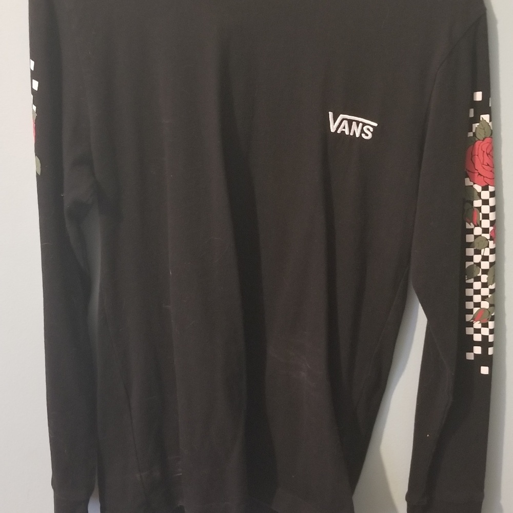 Van's black long sleeve